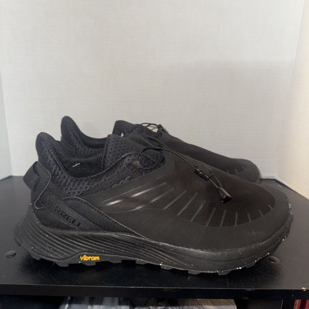 Merrell Embark Lace Shield Men’s 11 W Black Sneaker Synthetic Shoes Running